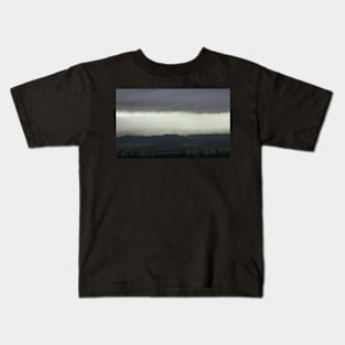 Rainy Scottish Landscape Kids T-Shirt